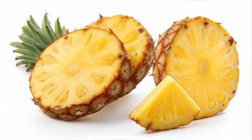 High-Resolution Photo of Juicy Pineapple Chunks