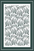 Jali Laser Cutting design, jali for graphic design, corner and border design and plywood partition foam, acrylic and cnc machine. vector