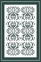 Jali Design for Graphic and Plywood, Partition, Cnc vector