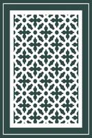 Jali Laser Cutting design, jali for graphic design, corner and border design and plywood partition foam, acrylic and cnc machine cutting vector