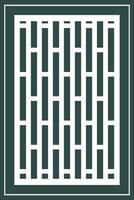 Jali Laser Cutting design, jali for graphic design, corner and border vector
