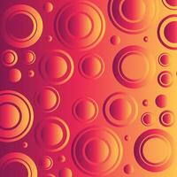 Abstract orange and red gradient geometric shape circle background. Modern futuristic background. Can be use for landing page, brochures, flyers, magazines, and wallpaper backgrounds vector