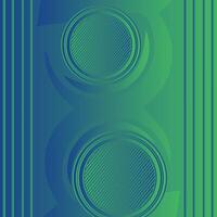 Green circle shapes abstract geometric background with a clean design Futuristic technology concept, suitable for covers, posters, banners, brochures, websites, etc vector