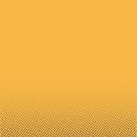 Halftone Background in orange color. vector