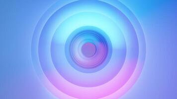 Abstract Circular Tunnel with Gradient Motion Effect video