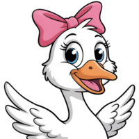 A cartoon duck icon png