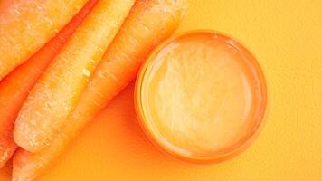 Learn how to create a natural skincare treatment using carrots video