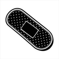 Adhesive Bandage or Sticking vector