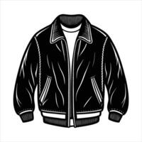 Bomber Jacket Template vector