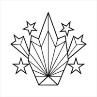 Crystal Like Sparkle vector