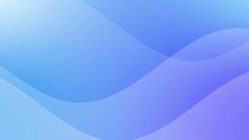 animation abstract blue and purple wavy background.animated flowing blue and purple waves, seamless loop design for modern digital visuals video