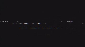 animated start text effect in pixel with glitch distortion effect on black background.for retro gaming intros or openings video