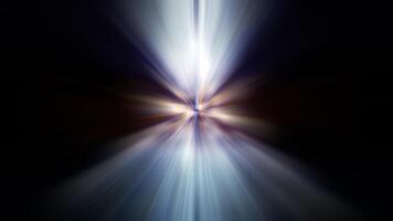 Animation VJ loop of beautiful center radial shine ray abstract background video