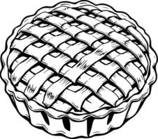 Illustration Of A Sliced Kiwi Fruit vector