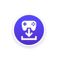 Download game icon for web, vector