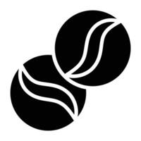 Simple Marbles glyph icon. The icon can be used for websites, print templates, presentation templates, illustrations, etc vector