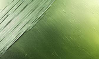 Diagonal Green Metallic Layers Background - Abstract Brushed Metal Texture with Stacked Sheets Effect Design photo