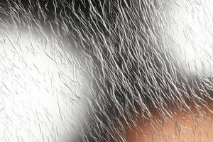 Abstract Black White Silver Streaked Texture - Dynamic Scratched Metallic Surface Background Design Element photo