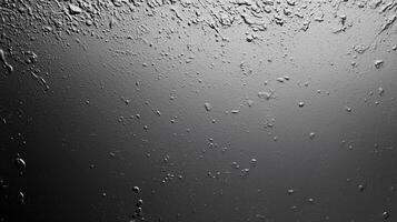 Water Drops on Dark Glass Background Texture - Abstract Condensation Pattern on Reflective Surface Design Element photo