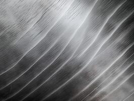 Abstract White and Gray Wavy Light Streaks - Dynamic Flowing Energy Lines Background Texture Design Element photo