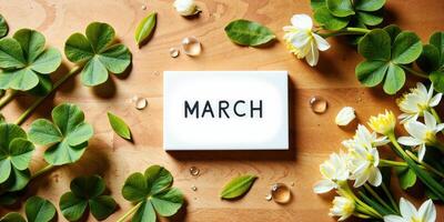 march is the month of the month photo