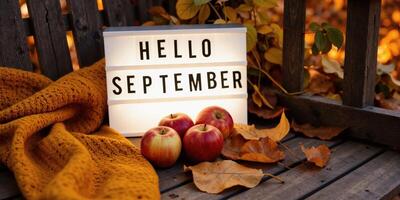 hello september - autumn photo
