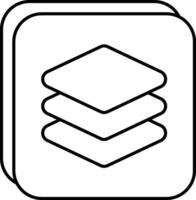 Layers User Interface Line Icons Pack and Illustrations vector
