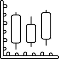 Graph User Interface Line Icons Pack and Illustrations vector