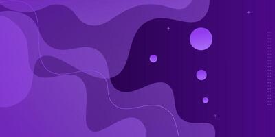 Liquid purple color background. Dynamic textured geometric element design with wavy line decoration. Can be used on poster, banner, web. eps10 vector