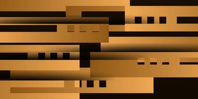 Abstract gold 3D background with overlapping rectangle pattern. Eps10 vector