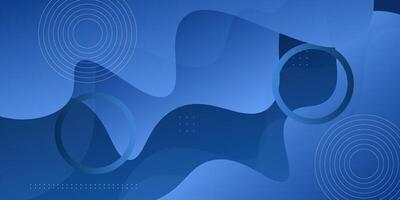 Abstract 3d colored blue waves with shadow shape background. Futuristic wave background. eps10 vector