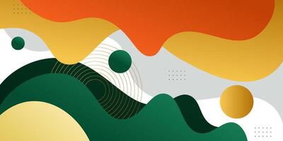 Premium colorful wavy background with soft gradient color in the background. eps10 vector