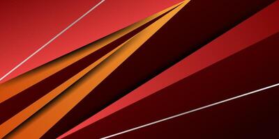 Premium red and orange abstract background with dynamic shadow in the background. EPS 10 vector