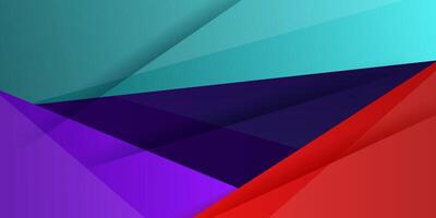 Abstract background with gradient color triangle pattern and dynamic shadow in the background. background for wallpaper. eps10 vector