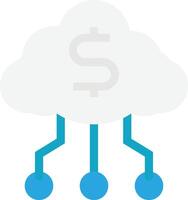 Economy Cloud Network Computing vector