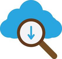 Economy Cloud Computing Netwrok vector