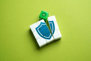 AI artificial intelligence hacks the security system. Breach cybersecurity defenses, exposing vulnerabilities in digital infrastructure. Growing threats from machine learning and automation photo