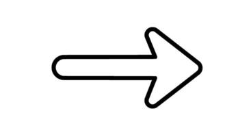 Bold Rounded Arrowhead Right vector