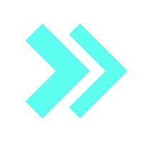 Y2K arrow shape shape. Retro abstract icon of the 90s. Modern aesthetic element, flat design, perfect for decoration or as a logo. Trendy symbol with a cool vibe. vector