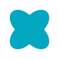 Brutalist abstract shape icon. Modern minimal element in flat design. This bold symbol reflects contemporary brutalism, ideal for y2k aesthetics and graphic projects. Versatile usage for various vector