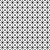 Repeating geometric design of black lines and squares on a white background..eps vector