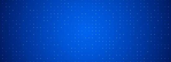 Blue glowing dot grid background. Dotted tech square network backdrop. Abstract checkered dashboard pattern for science, technology, business, healthcare, medicine design template vector