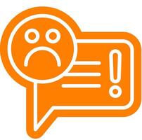 Complaint report outline colour style vector