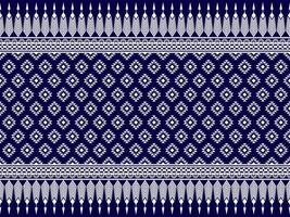 Ethnic boho pattern. Tribal texture. Embroidery on fabric. vector