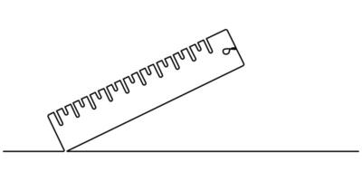 Continuous One Line Drawing of Design Tools Icon Hand Drawn Symbol Illustration vector