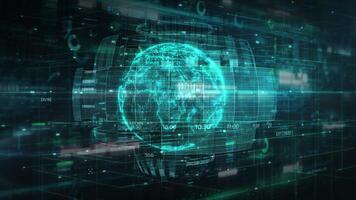 The global management system is processing big data video