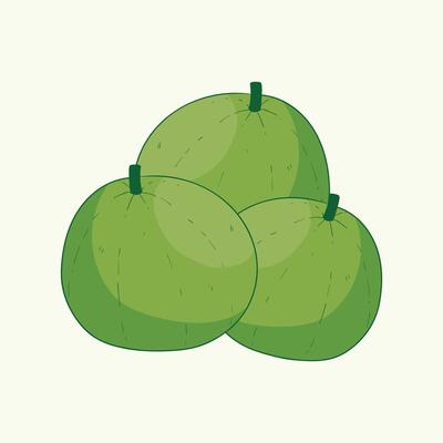 Graperuit Flat Design Cartoon Icon Illustration