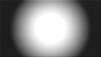 Half tone border vignette background. Black and white dotted halftone background. vector