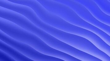 blue gradient background with waves, abstract wave video