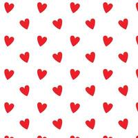 abstract love shape pattern for seamless romantic digital design vector